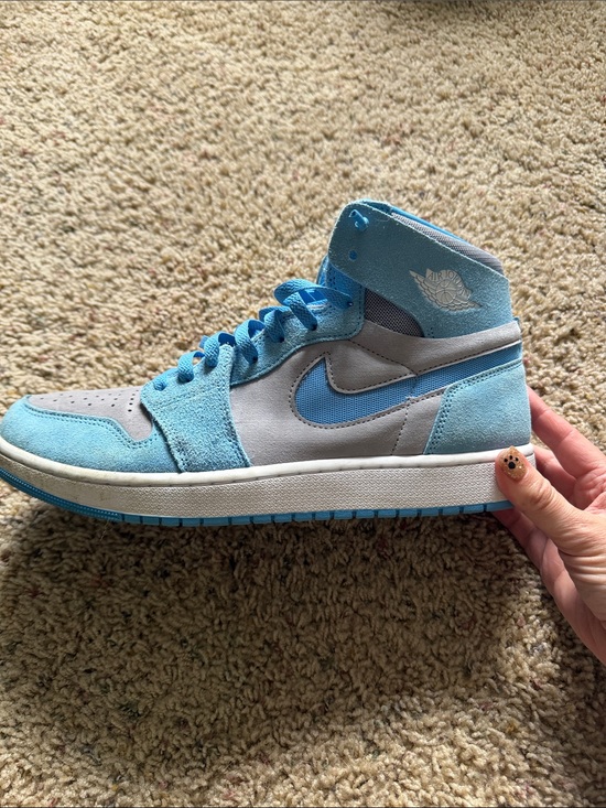 Jordan Other - Jordan Men’s Mid-Top Sneakers in Sky Blue and Gray